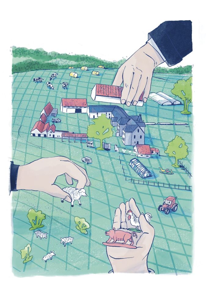 On s’est incrustés dans la « ferme du futur » de Xavier Niel